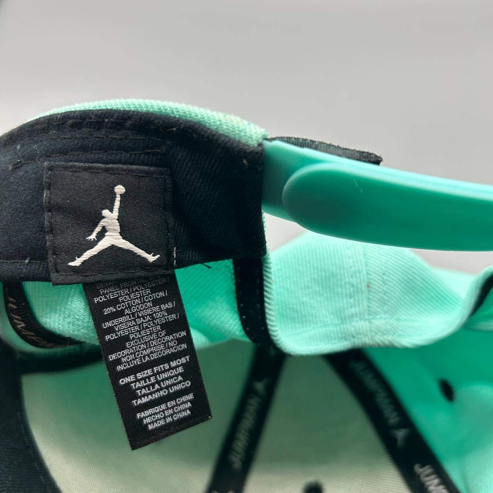 Air Jordan‎ Hat Men Blue Embroidered Jumpman Snap Back Cap - Picture 6 of 9